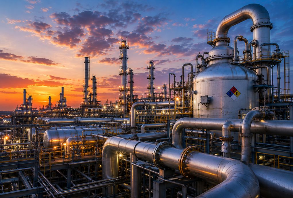 Expansion joints for chemical processing